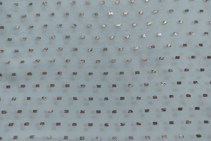 Blue fabric close-up no white
